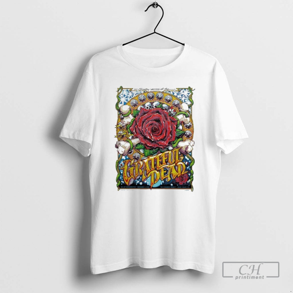 Premium Grateful Dead 60 Years Of The Grass Valley California At The Chambers Project On