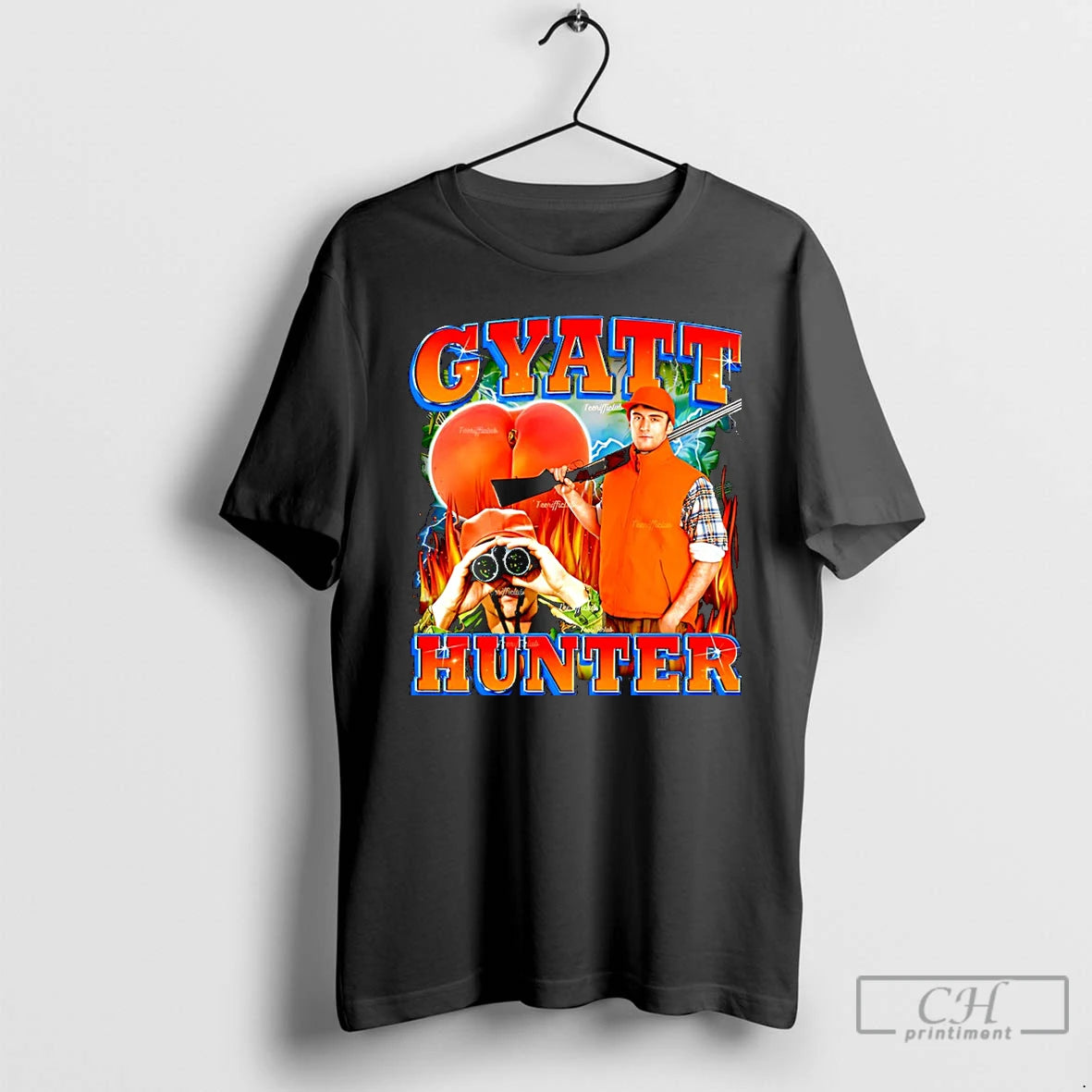 Premium Gyatt Hunter Peach Graphic Christmas