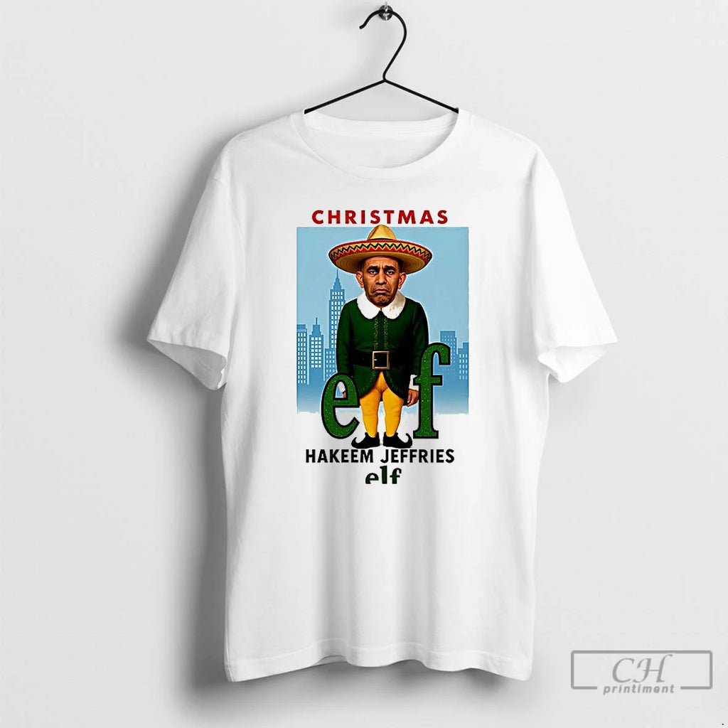 Premium Hakeem Jeffries Elf Christmas
