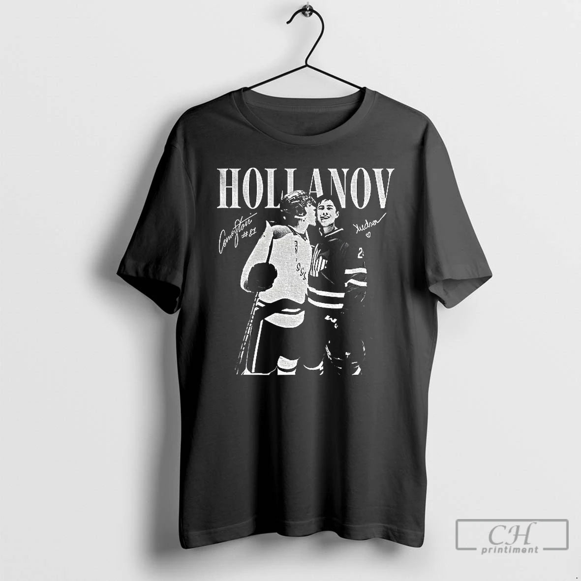 Premium Hudson Williams Connor Storrie Licking Face Hollanov Hockey Signatures