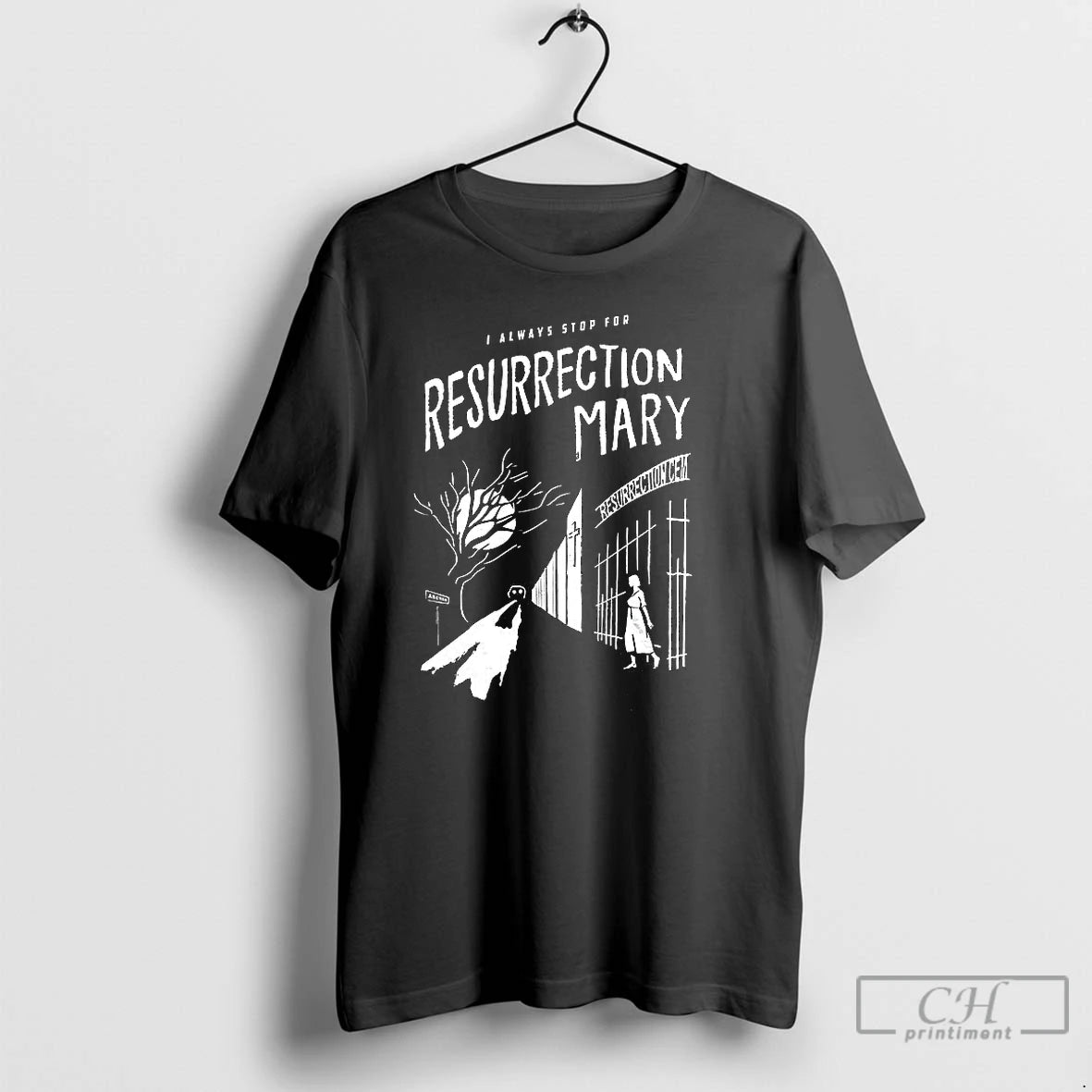 Premium I Always Stop Resurrection Mary Silhouette