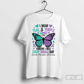 Premium I Wear Teal And Purple For Someone I Miss Every Single Day T Shirts