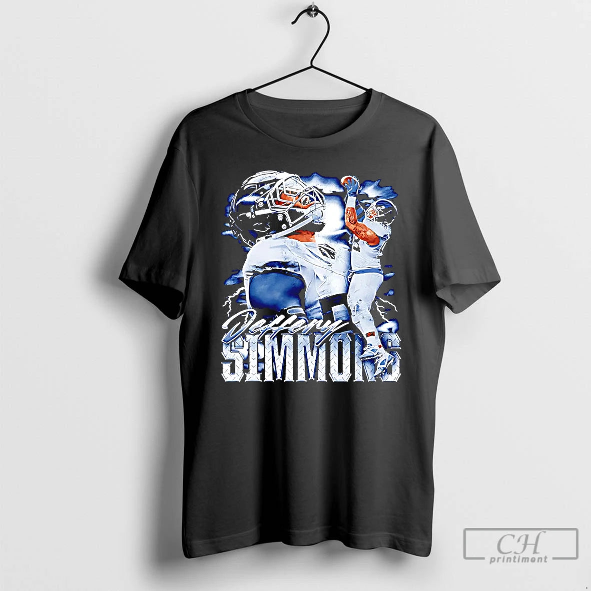 Premium Jeffery Simmons Tennessee Titans Catch Graphic