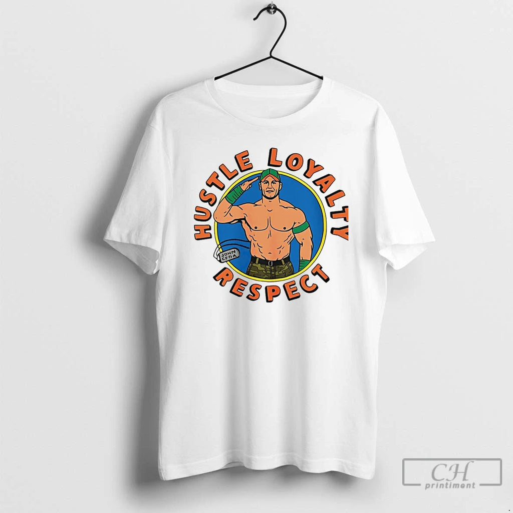 Premium John Cena Hustle Loyalty Respect Christmas