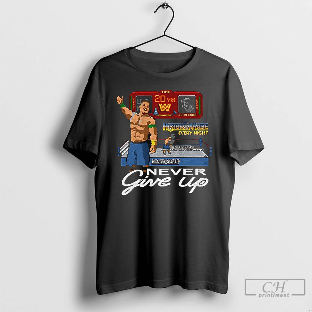 Premium John Cena The Last Time Is Now Lets Go Washington Capitals Never Give Up