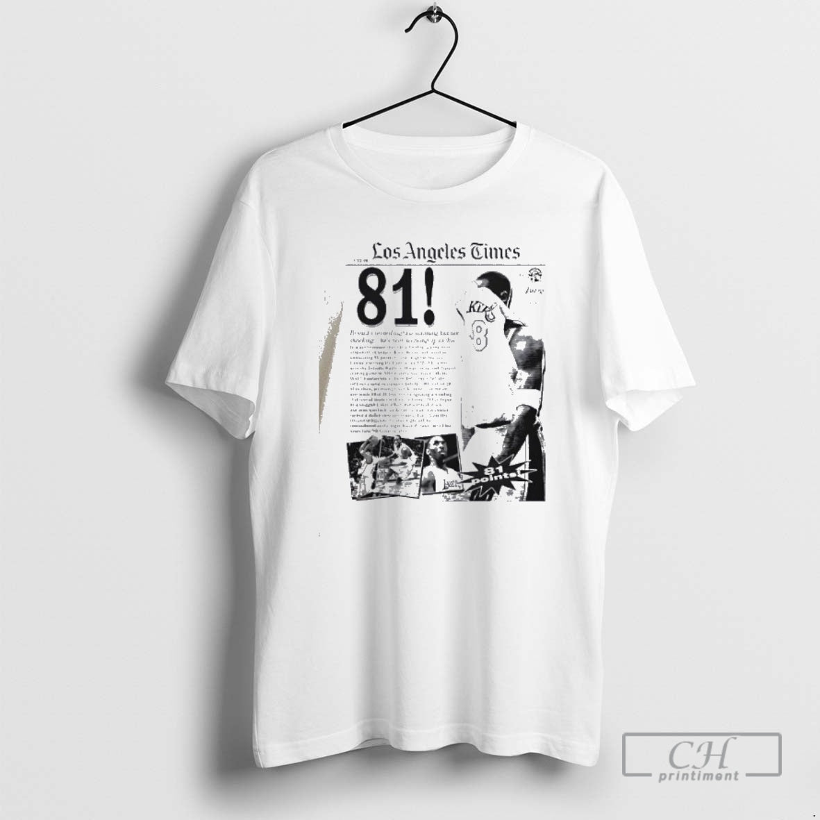 Premium Los Angeles Times Kobe 81 Points Vintage Shirt Sweater