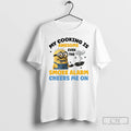 Premium Minion My Cooking Is Awesome Even The Smoke Alarm Cheers Me On T Shirts