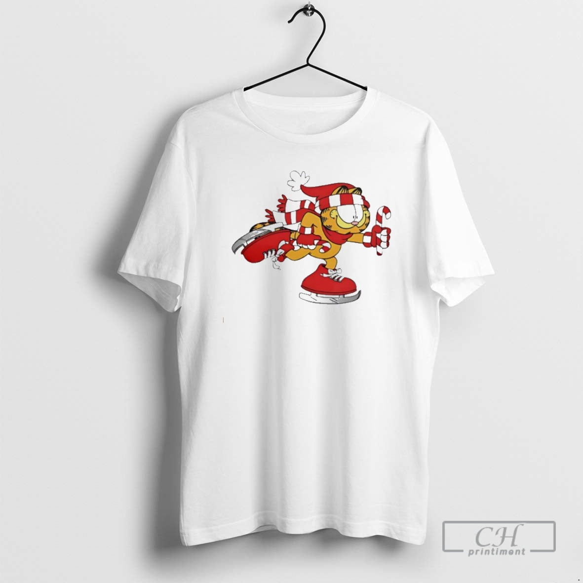 Premium Nice The Fat Cat Santa Skating Shirt Sweater