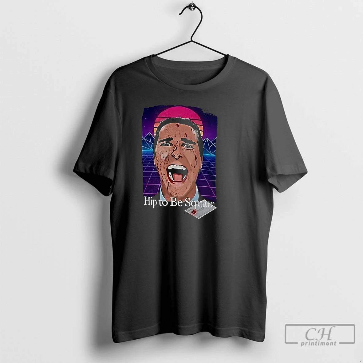 Premium Patrick Bateman Hip To Be Square