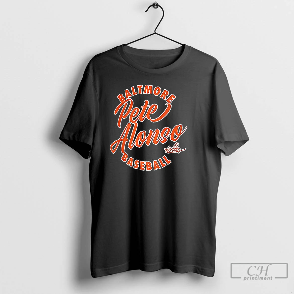 Premium Pete Alonso Cursive Orioles Power Slugger Signature