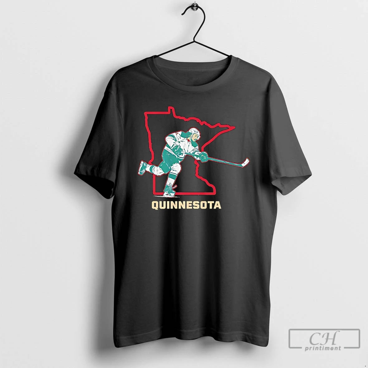 Premium Quinn Hughes Minnesota Wild Quinnesota State