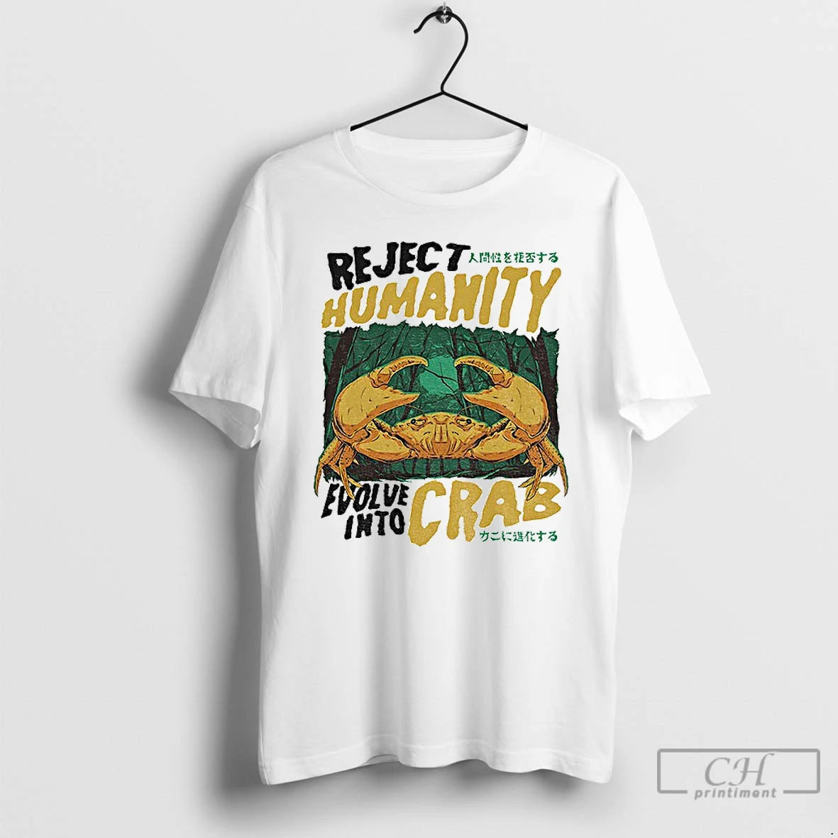 Premium Reject Humanity Crab Evolve Into Crab
