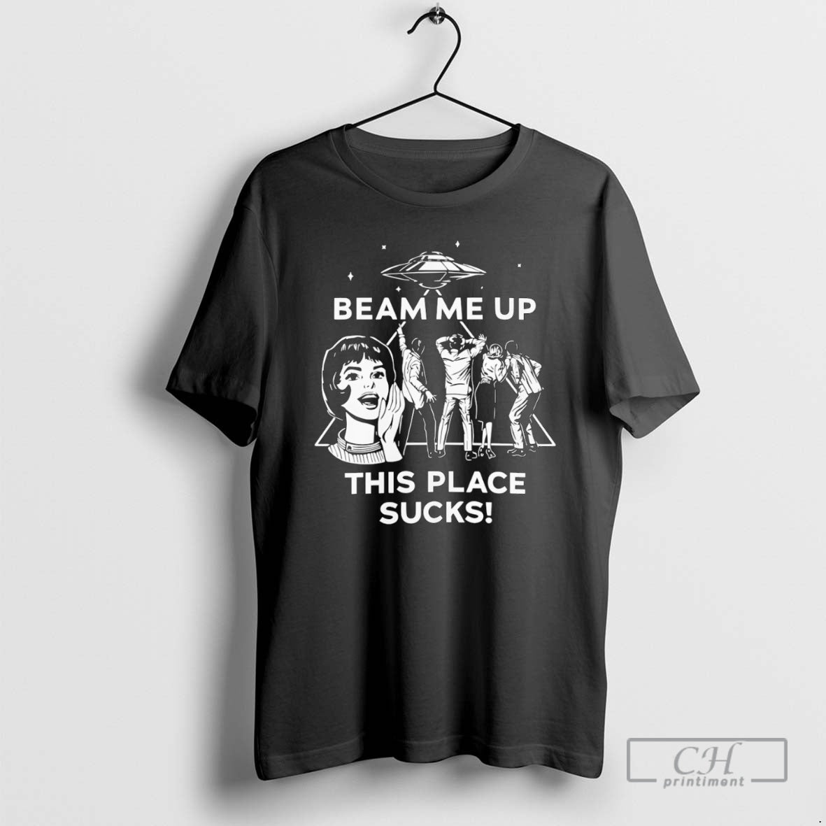 Premium Robin Buckley Beam Me Up This Place Sucks Shirt Sweater