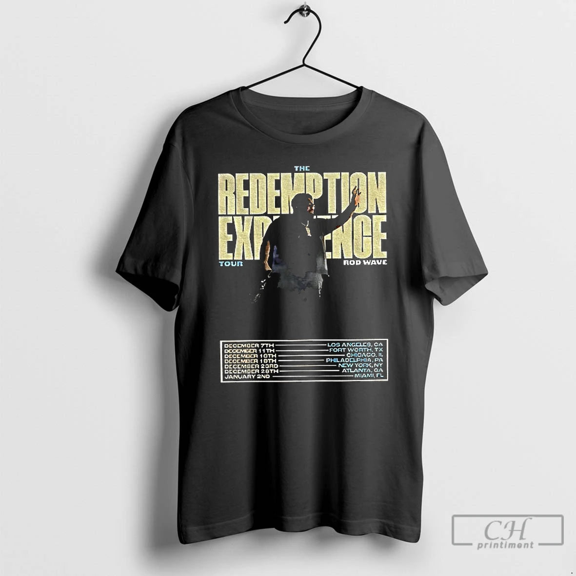 Premium Rod Wave The Redemption Experience World Tour 2025
