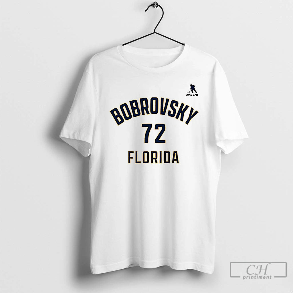 Premium Sergei Bobrovsky Florida Panthers Ice Hockey Name And Number 72