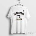 Premium Sergei Bobrovsky Florida Panthers Ice Hockey Name And Number 72