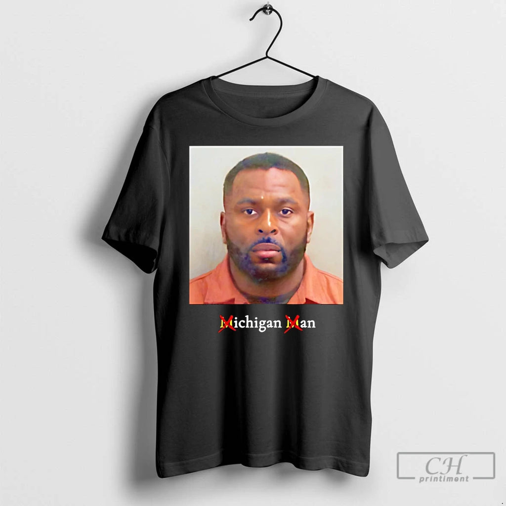 Premium Sherrone Moore Mugshot Michigan Man