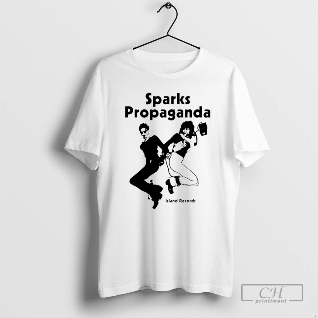 Premium Sparks Propaganda Island Records Shirt Sweater