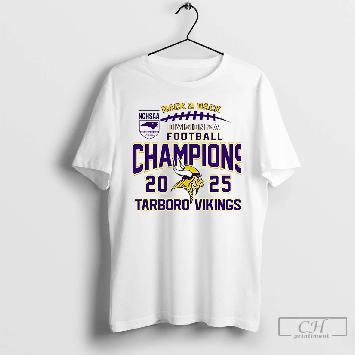 Premium Tarboro Vikings 2025 Nchsaa Division 2a Football Champions Christmas