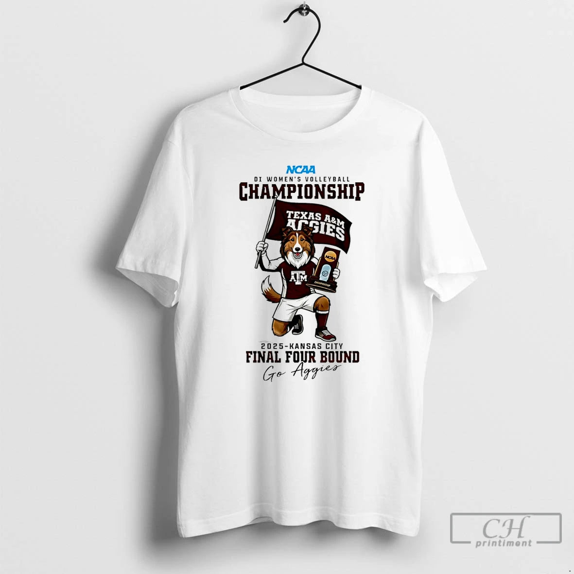 Premium Texas Am Aggies 2025 Di Womens Volleyball Championship Kc Final Four Bound T Shirts