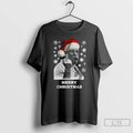 Premium The Sopranos Santa Middle Finger Merry Christmas