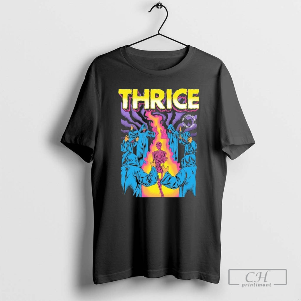 Premium Thrice Santa Cruz Skeleton Shirt Sweater