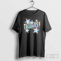 Premium Trojans Glitter Effect And Stars Around Style Shirt Sweater