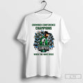 Premium Tulane Green Wave 2025 American Athletic Conference Champions When The Wave Rises T Shirts