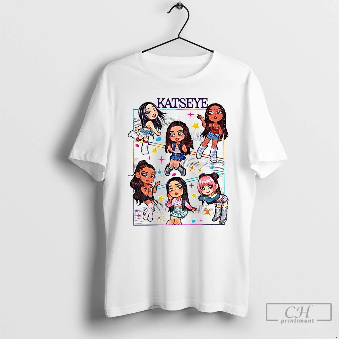 Premium Vintage Katseye Member Chibi