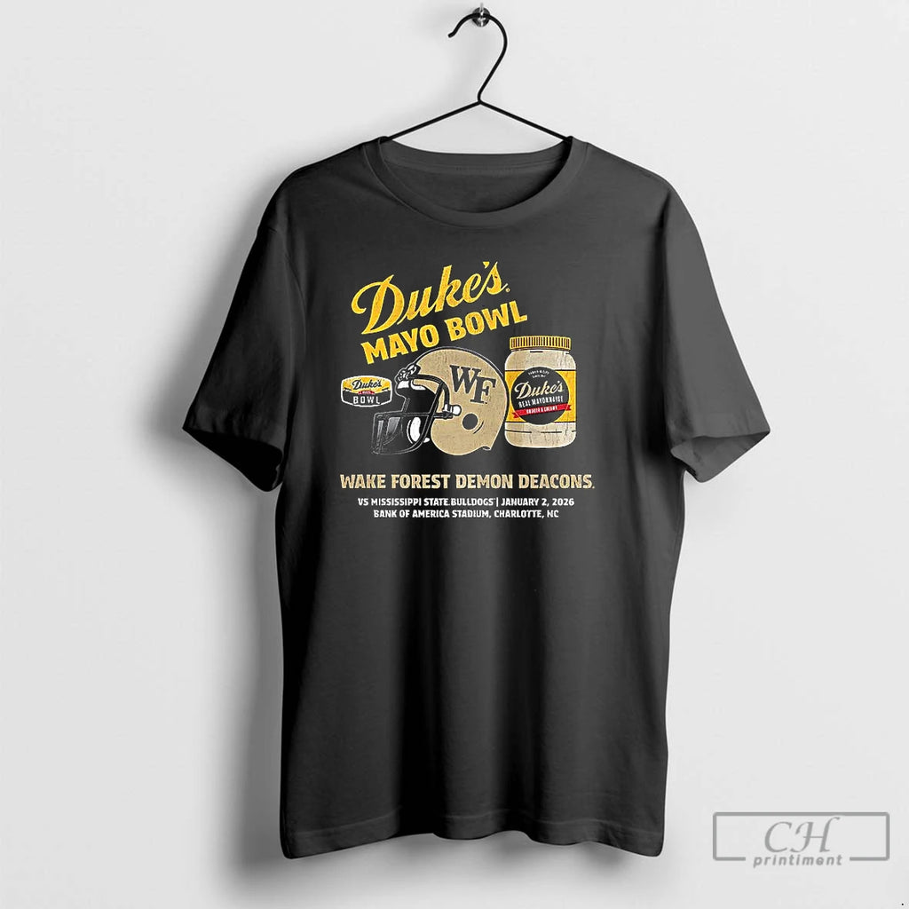 Premium Wake Forest Demon Deacons 2026 Dukes Mayo Bowl