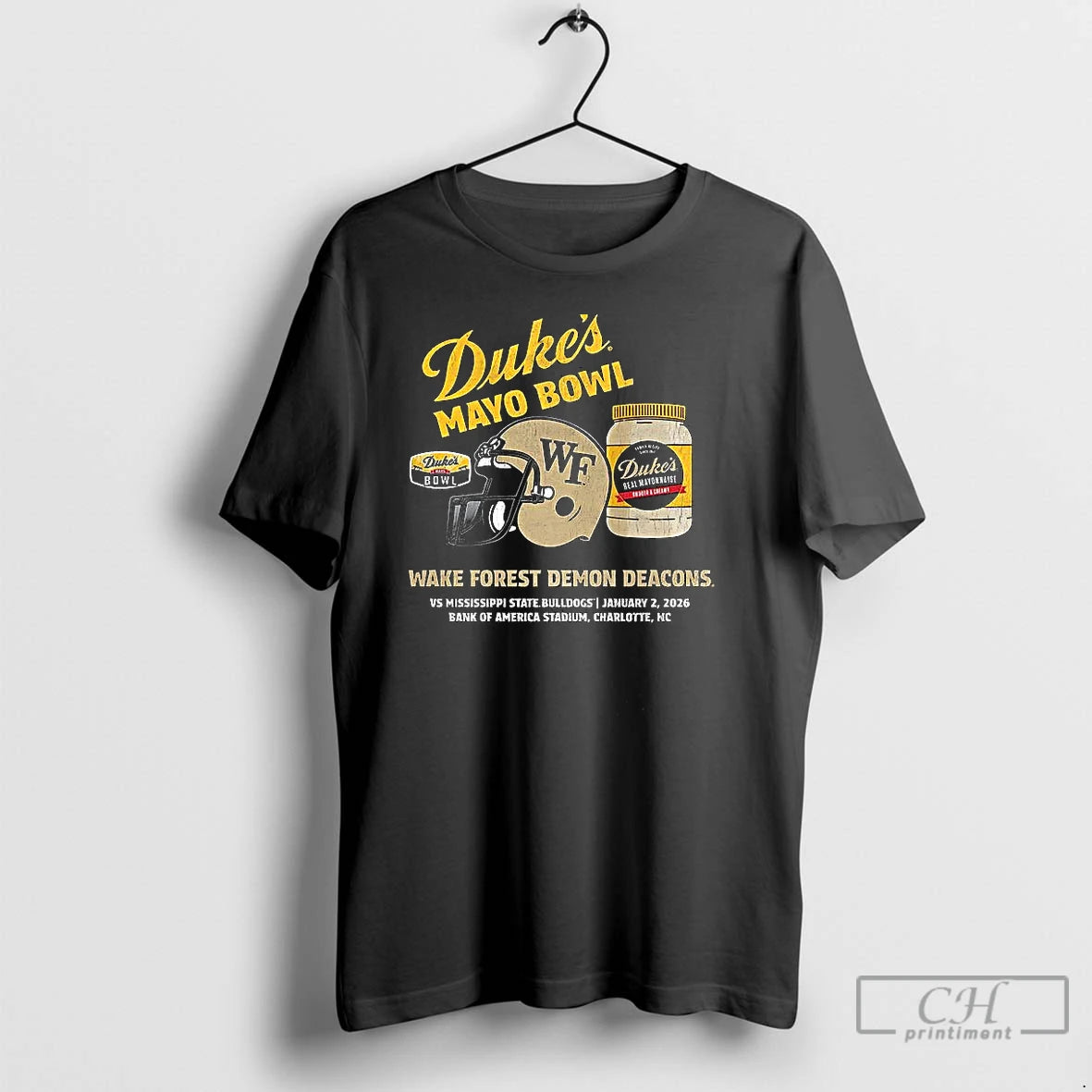 Premium Wake Forest Demon Deacons 2026 Dukes Mayo Bowl
