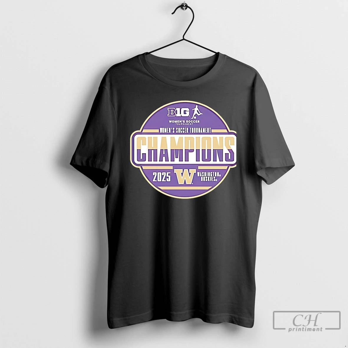 Premium Washington Huskies 2025 Big Ten Womens Soccer Tournament Champions Christmas