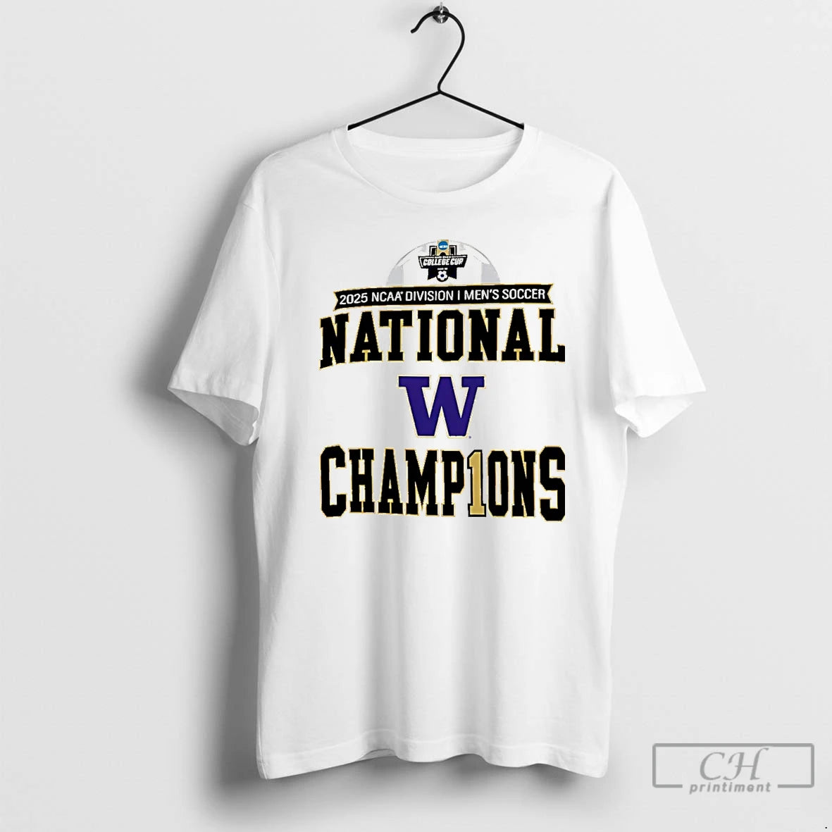 Premium Washington Huskies 2025 Ncaa Mens Soccer National Champions Locker Room Christmas T Shirts Sweater