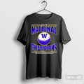 Premium Washington Mens Soccer 2025 National Champions
