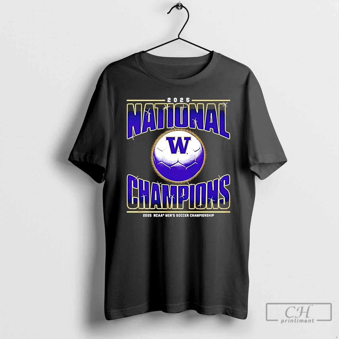 Premium Washington Mens Soccer 2025 National Champions