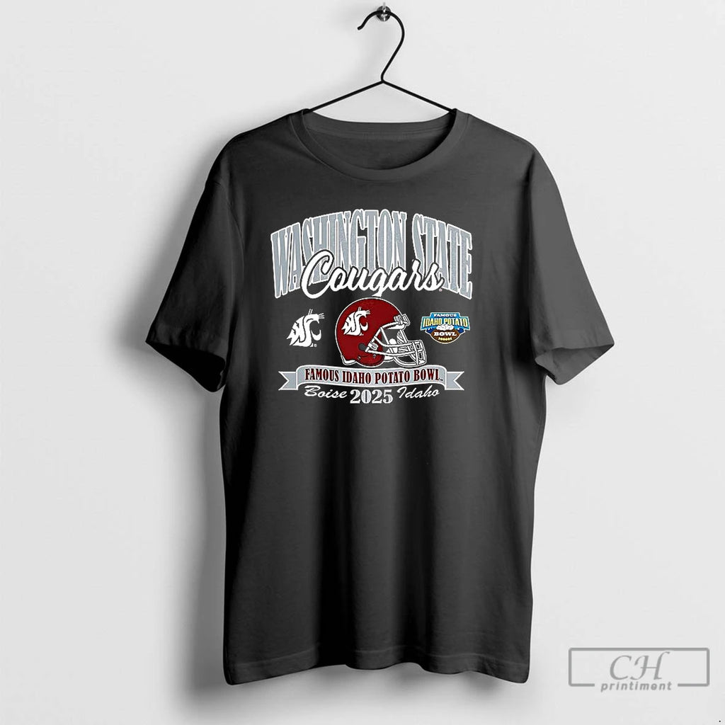 Premium Washington State Cougars Football 2025 Potato Bowl Bound