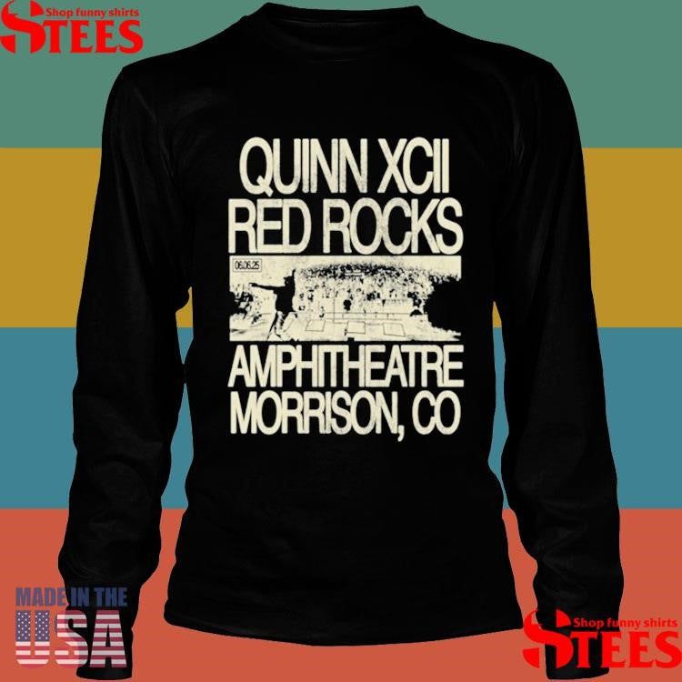 Quinn Xcii Red Rocks Amphitheatre Morrison Co T-shirt