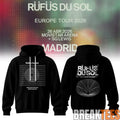 Rufus Du Sol 2026 Tour Black Edition Hoodie