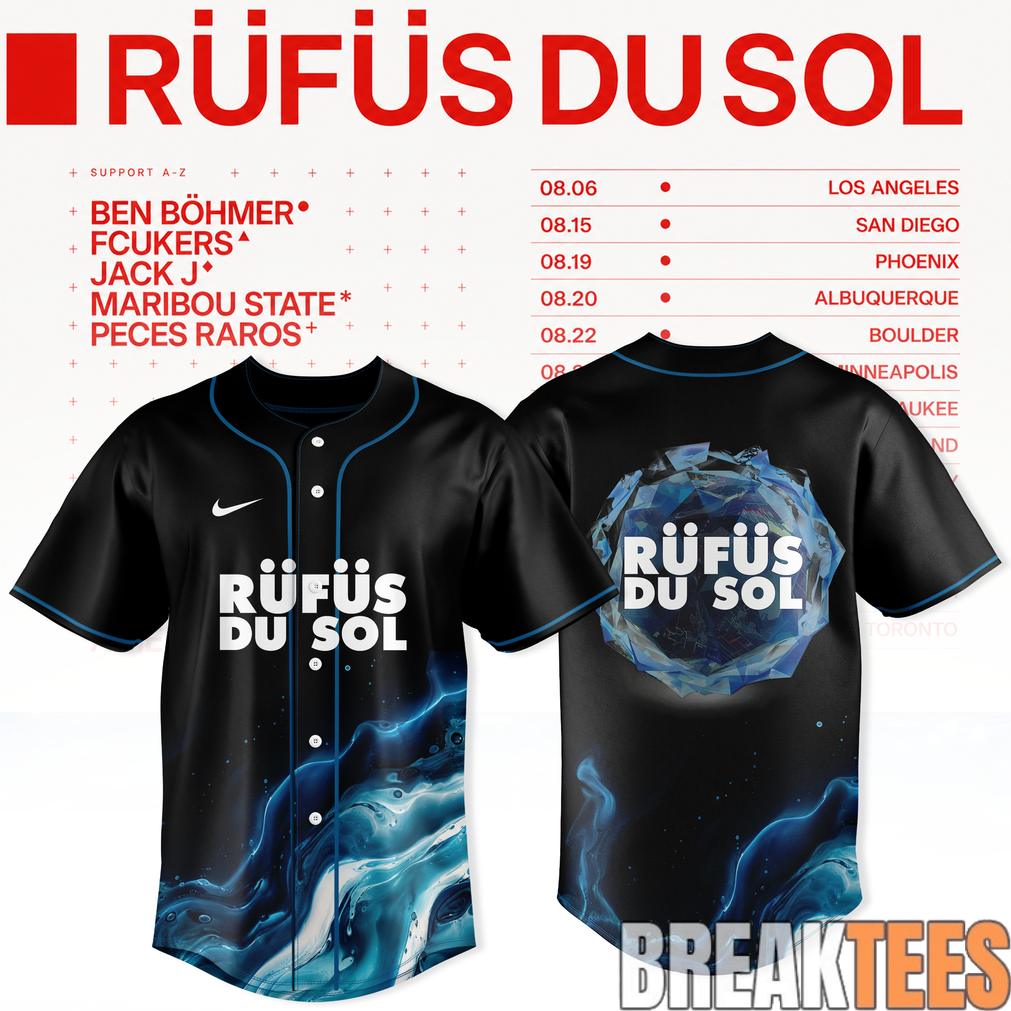 Rufus Du Sol 2026 Tour Jersey Special Edition