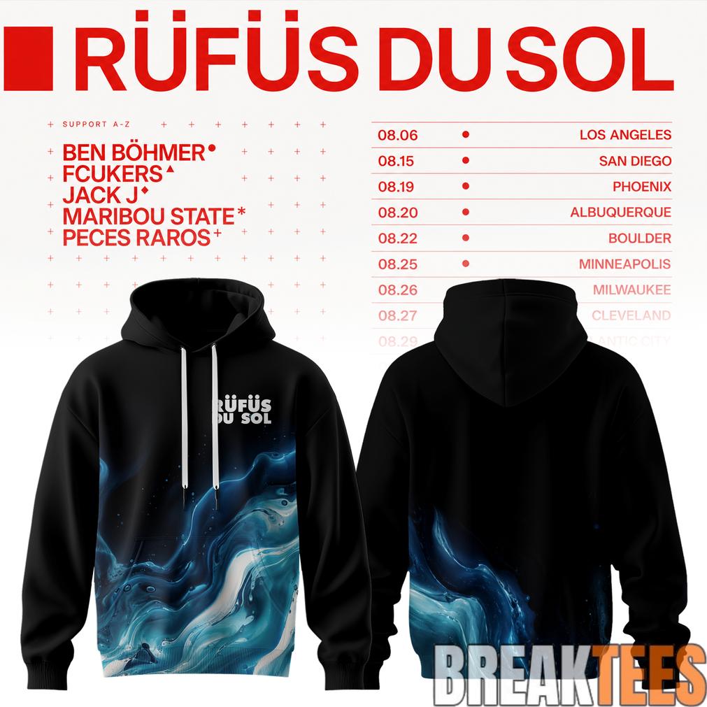 Rufus Du Sol 2026 Tour Special Hoodie