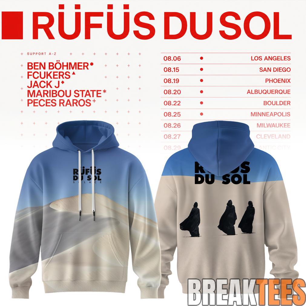 Rufus Du Sol 2026 Tour Special Hoodie