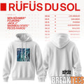 Rufus Du Sol 2026 Tour White Hoodie