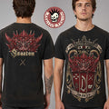 Sabaton Impaler Vlad Tepes Red Dragon Vintage T-Shirt