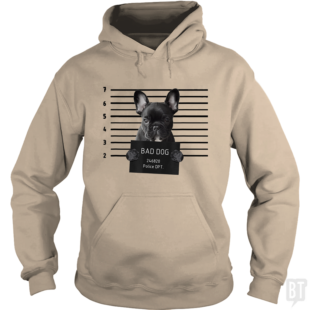 French Bulldog Prison Hoodie