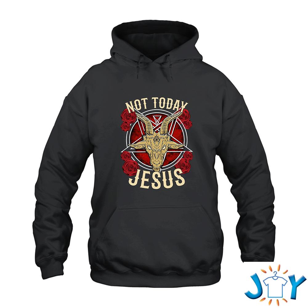 Satan Not Today Jesus Shirt