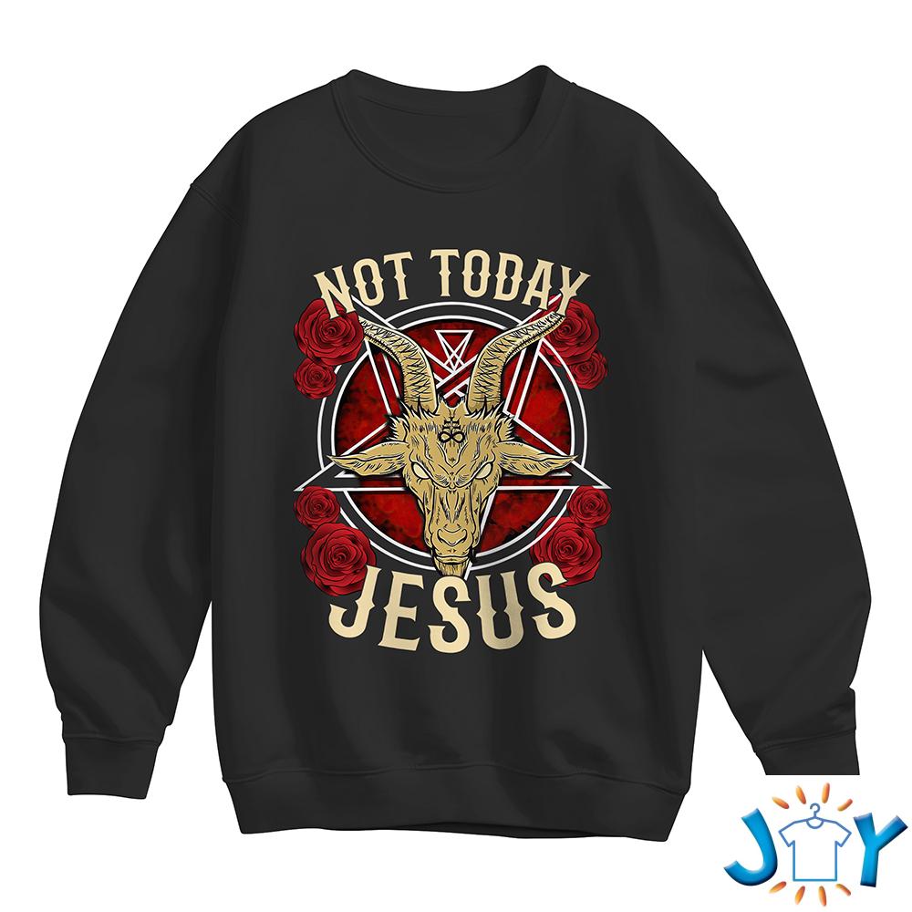 Satan Not Today Jesus Shirt