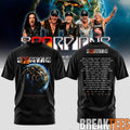Scorpions Coming Home 2026 World Tour Black T-Shirt