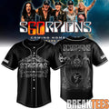 Scorpions Coming Home 2026 World Tour Exclusive Baseball Jersey