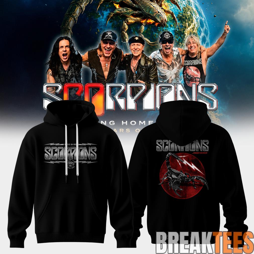 Scorpions Coming Home 2026 World Tour Hoodie