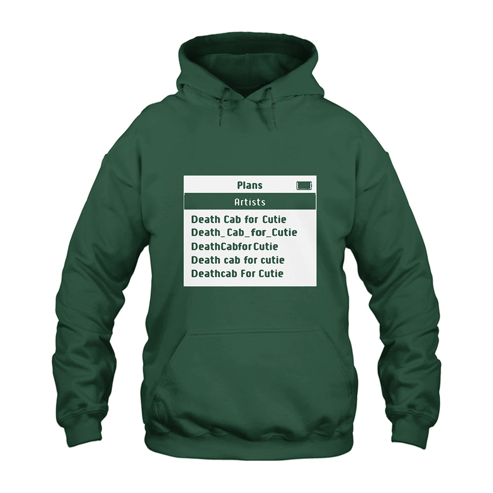 Screen Death Cab For Cutie Hoodie